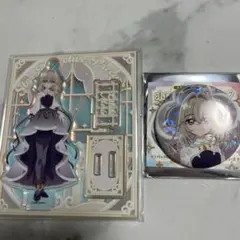 映画 名探偵プリキュア！ イオンシネマ アクリルスタンド 缶バッジ 森亜るるか