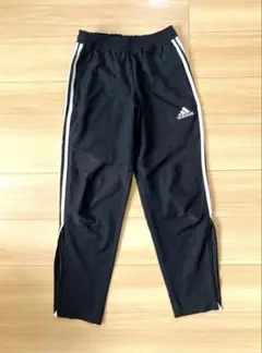 adidas ジャージパンツ 黒 S シャカシャカ 裾ファスナー