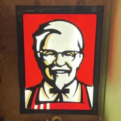 KFC カーネルサンダース ライトサイン 看板 ビンテージ　特大