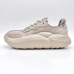 【極美品】アグ クラウド ロー ベージュ スエード ボリュームソール 厚底