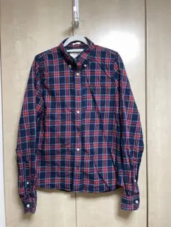 アバクロ　Abercrombie&Fitch メンズ　チェックシャツ
