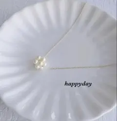 [今だけ！特価価格]パールボールネックレス