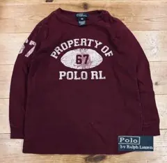 ロンT 古着 90s POLO RALPH LAUREN ラルフローレン 120