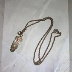 羽根モチーフ ネックレス インディアンジュエリー