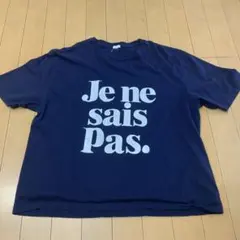 X1574 ネイビー フリーサイズ　ichi Tシャツ レディースのサムネイル
