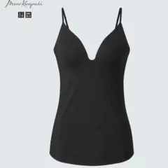 【美品】UNIQLO マメクロゴウチ エアリズムプランジブラキャミソール