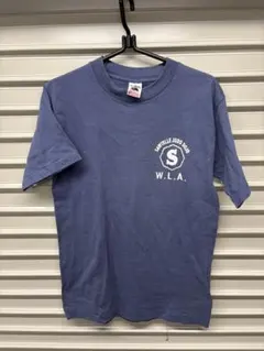 90s USA製 シングルステッチ　柔道チーム　古着　ネイビー