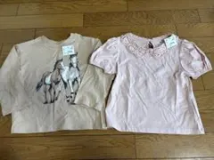 新品　H&M Tシャツ 長袖ロンT セット　100 2-4Y