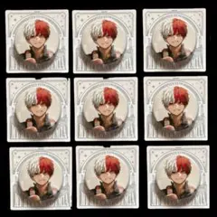 ジャンプショップ 限定 僕のヒーローアカデミア ヒロアカ 轟焦凍 缶バッジ　9点