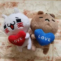 愛しすぎて大好きすぎる　ぬいぐるみマスコット　セット　LOVEのサムネイル