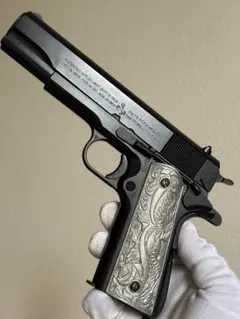 MGC コルト M1911A1 HW ガバメント 金属グリップ ガスガン マルイ モデルガン マルシン コルト ガバメント M1911A1 ブラックHW X-PFC