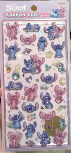 ボンボンドロップシール★スティッチ＆エンジェル