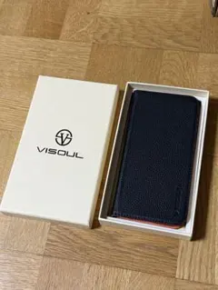 iPhone16ProMax用 手帳型スマホケース 黒 VISOUL