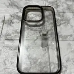 iPhone14Proクリアハイブリッドケース　ブラック