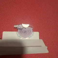 シナモロール イコラブ =LOVE オリジナルアクリルネームバッジ 野口衣織