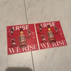 CHIVAS REGAL アーセナル コラボ ステッカー 2枚セット