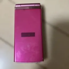 折りたたみ携帯電話 本体 ピンクのサムネイル