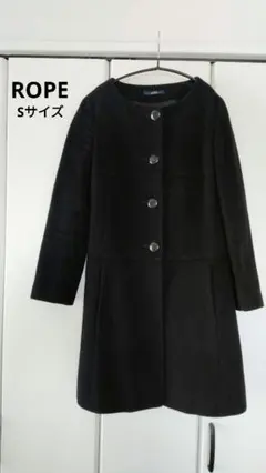 ROPE アンゴラ混ロングコート
