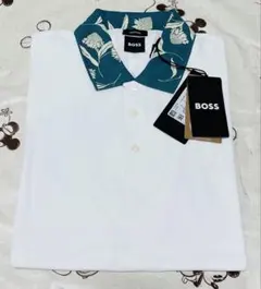 HUGO BOSS 新品未使用　プレミアム　メンズ　ポロシャツ　M HUGO BOSS 新品未使用 メンズ プレミアム ポロシャツ M