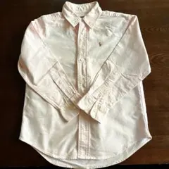 ポロ　ラルフローレン ピンク　長袖シャツ