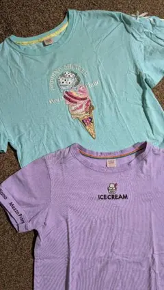 メゾピアノ　Tシャツ　半袖　2枚　サーティワン　アイスクリーム　L(160cm)