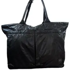 HEAD PORTER × FRAGMENT トートバッグ A4 ミラージュ 黒