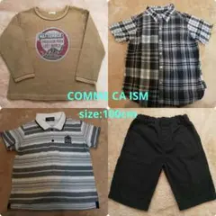 COMME CA ISM 他 シャツ ハーフパンツ 4点セット 110
