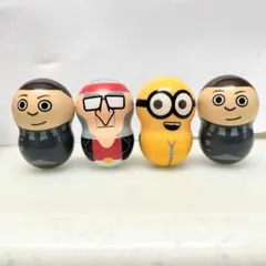クーナッツ　ミニオンズキャラクター　4体セット