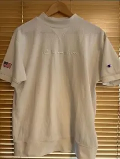 「Champion Golf」 半袖Tシャツ LARGE オフホワイト メンズ