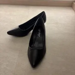 【即日発送】リクルートパンプス 黒パンプス