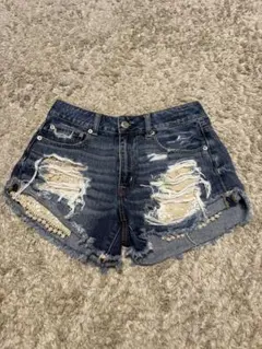 American Eagle ダメージショートパンツ