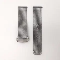 美品 腕時計 ステンレス メッシュベルト ブレスレット 20mm クイックバネ棒