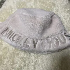 ディズニー バケットハット バケハ　モコモコ