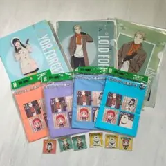 ガスト　クリアファイル　ロイド　ヨル　スパイファミリーマンチョコシール　綾鷹巾着