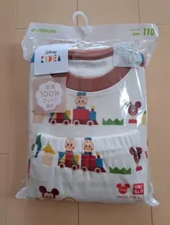 UNIQLO ディズニーパジャマ 110cm オフホワイト