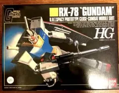 ジャンク品　絶版　当時物　レア物　 1/144 RX-78 GUNDAM HGのサムネイル