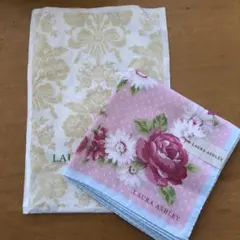 LAURA ASHLEY ハンカチ新品未使用品