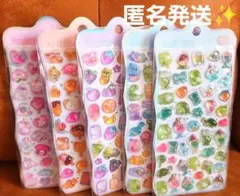 アニマル 立体シール ドロップシール3D キャラクター 5種セット