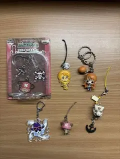 ONE PIECE ストラップ キーホルダー まとめ売り - メルカリ