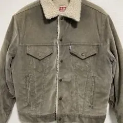 90年代 Levi’s コーデュロイ ボアジャケット カーキ アメリカ製