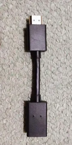 HDMIオス-メスアダプター 黒