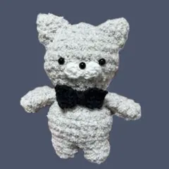 ねこ あみぐるみ 編み物 かぎ編み