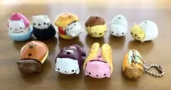 にゃんにゃんにゃんこ 大阪 にゃんこやき ストラップ 平成レトロ SanX