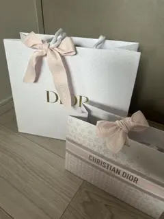 Dior ディオール 限定 ショッパー ＆ギフトBOX セット