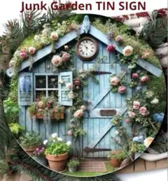 ジャンクガーデンの演出用　テーブル　鉄錆物　ブロカント　多肉&セダム　古道具 ジャンクガーデンの演出用 テーブル 鉄錆物 ブロカント 多肉