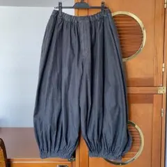 ブラックコムデギャルソン 25AW バルーンパンツ 寅壱パンツ エステル縮