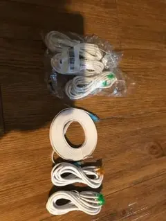 LANケーブル　他　ホワイト RJ45 LANケーブル 複数セット