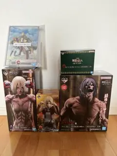 一番くじ 進撃の巨人　〜壁の外の世界〜　上位賞コンプ　ラストワン　フィギュア