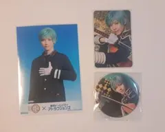 ミュージカル刀剣乱舞　一期一振　ブロマイド　カード　缶バッジ