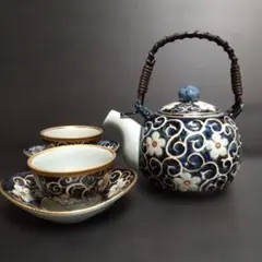 中国 景徳鎮萬壽無疆」蓋付き スープ鉢 シュガーポット 大鉢 茶釜 未